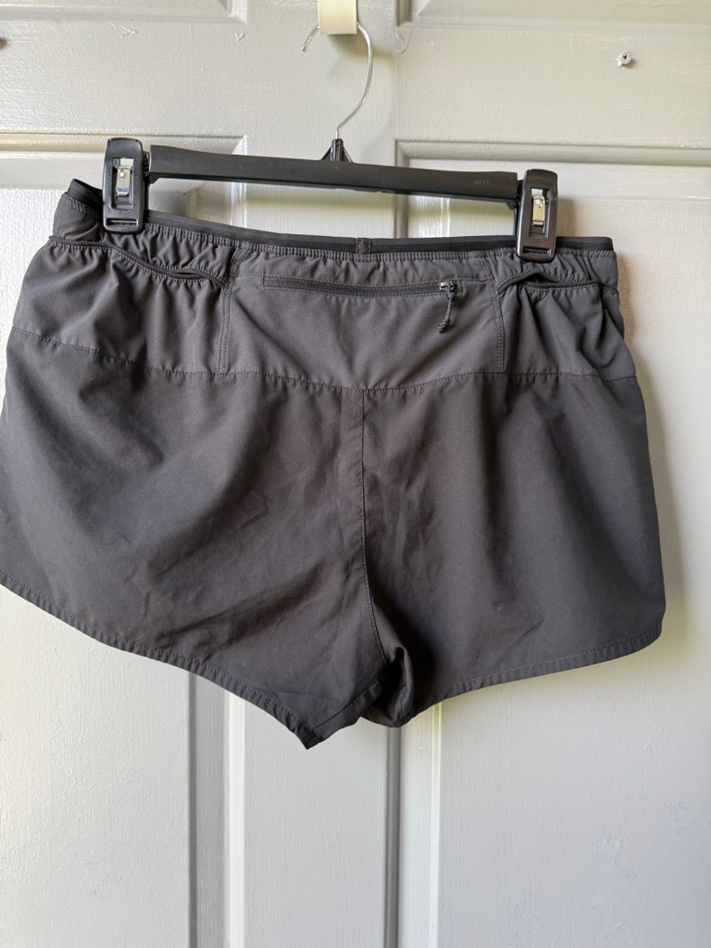 Patagonia Black Women's Athletic Shorts with Split Hem - Picture 4 of 4
